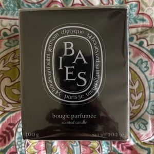 Diptyque Baies Candle in Black Packaging